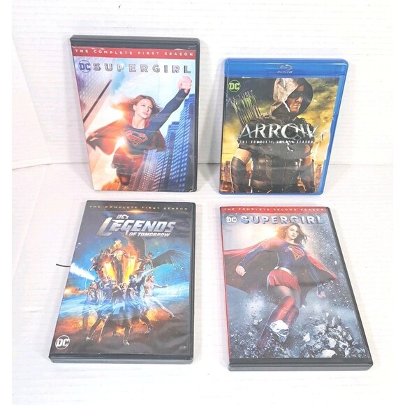 DC Lot Supergirl S1-2 DVD & Legends of Tomorrow S1 DVD Arrow Blu-ray Tested - Picture 3 of 8